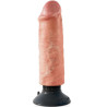 King Cock - Gode Vibrateur 15.24 Cm Naturel